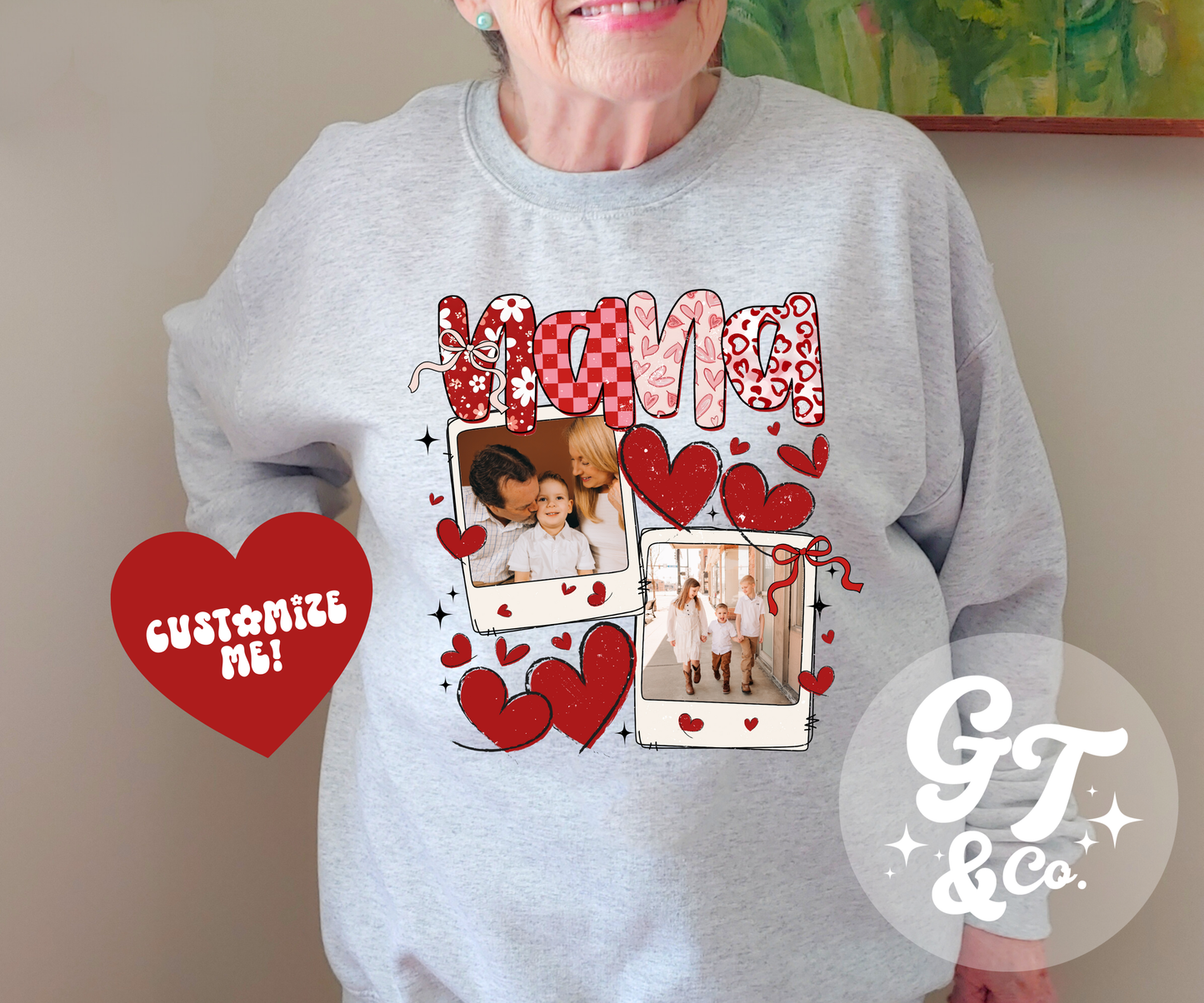 Forever Loved Custom Valentine Crewneck