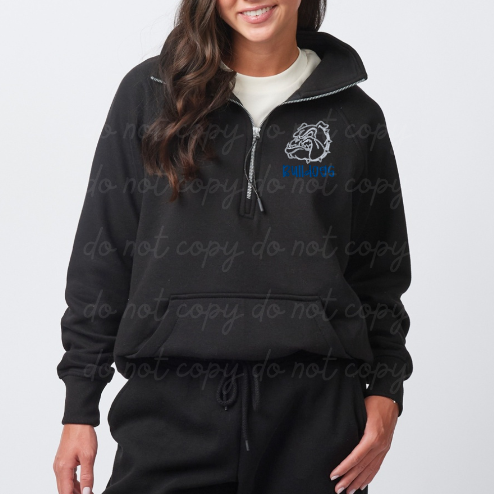 Mascot Embroidered Scuba Pullover