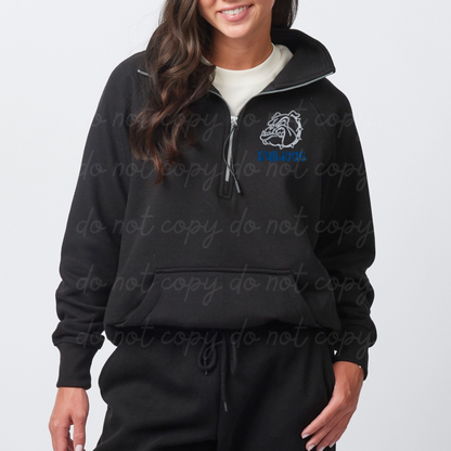 Mascot Embroidered Scuba Pullover