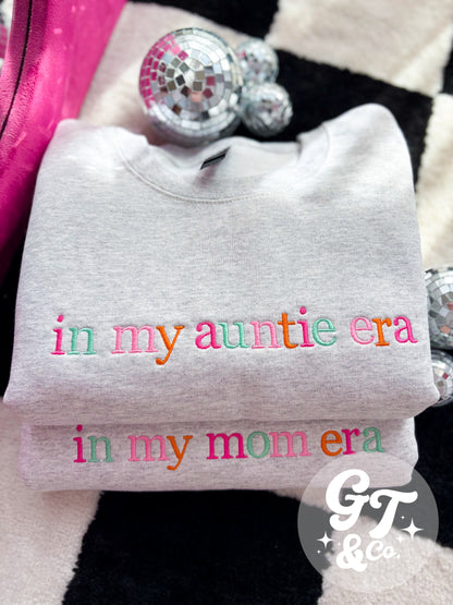 Custom Rainbow Embroidered Crewneck