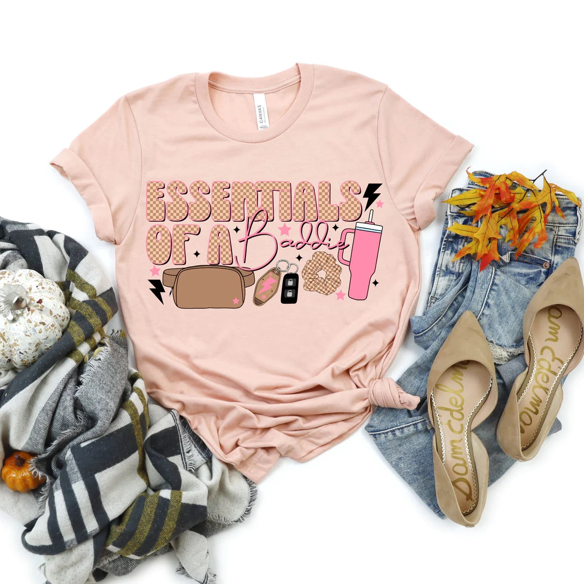 Essentials Of A Baddie Tee *MADE TO ORDER*