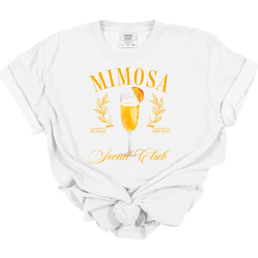 Mimosa Social Club Tee *MADE TO ORDER*