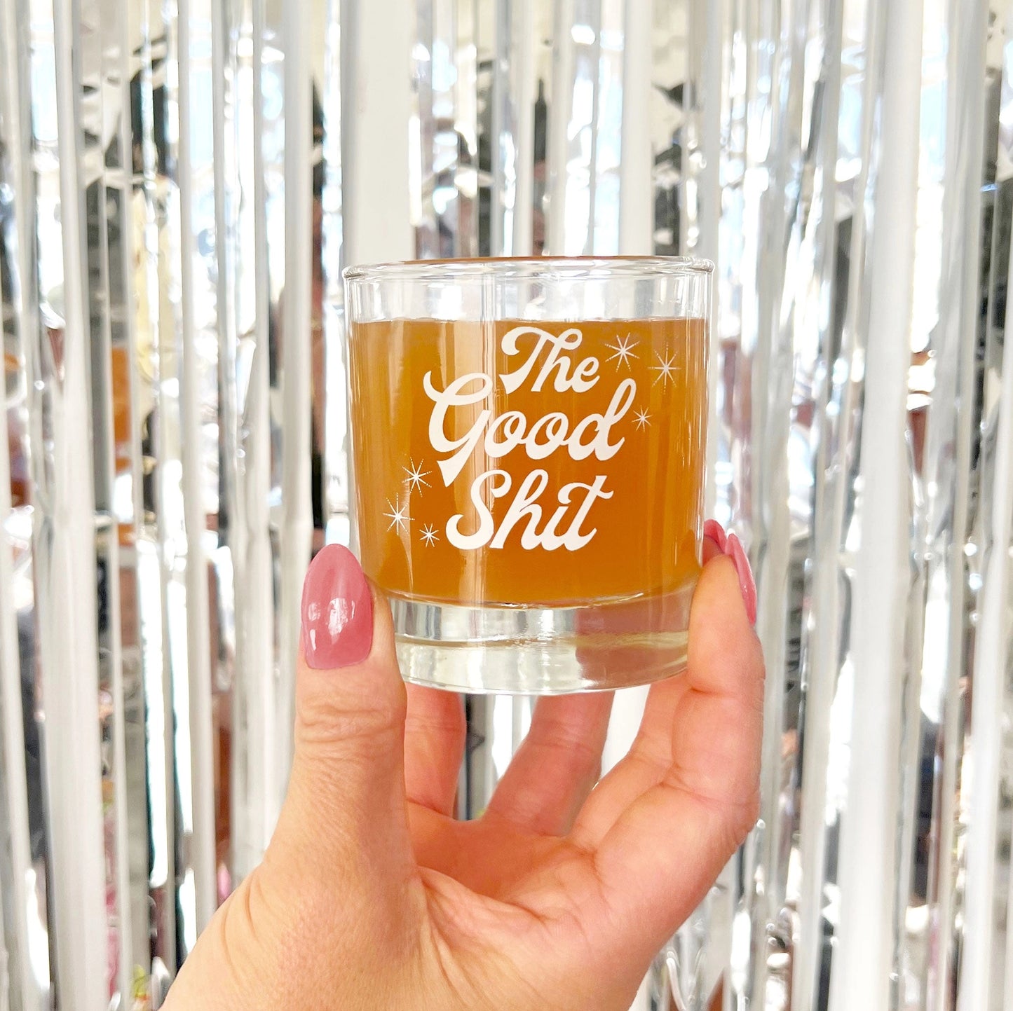 The Good Sh*t Whisky Glass