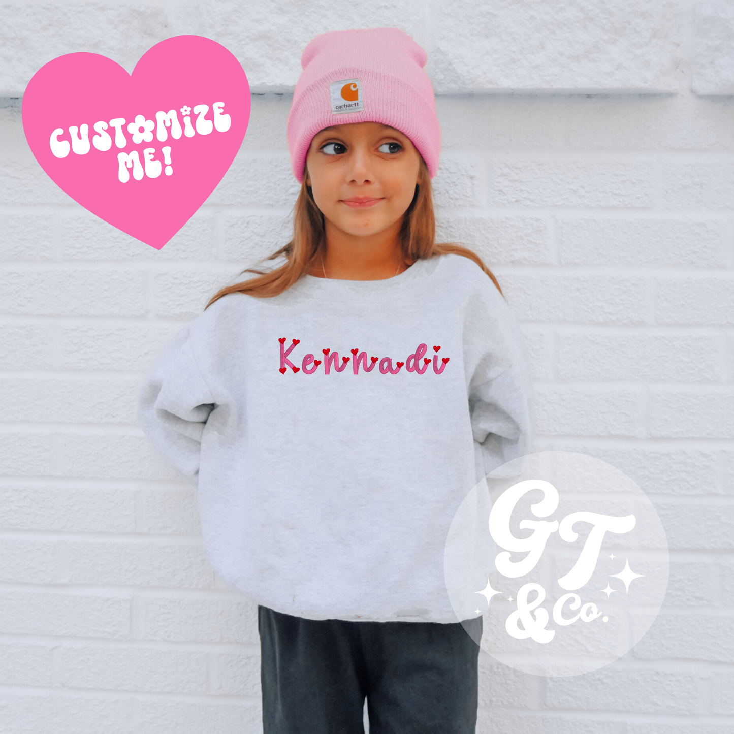 Custom Sweetheart Crewneck