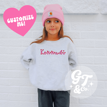Custom Sweetheart Crewneck