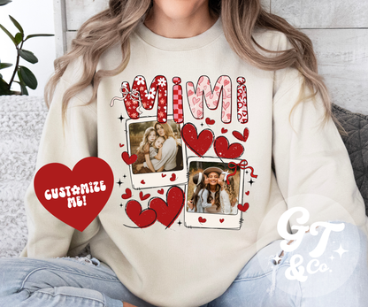 Forever Loved Custom Valentine Crewneck