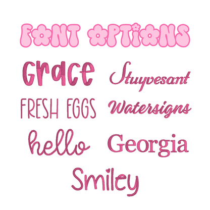 Custom Embroidered Lovie