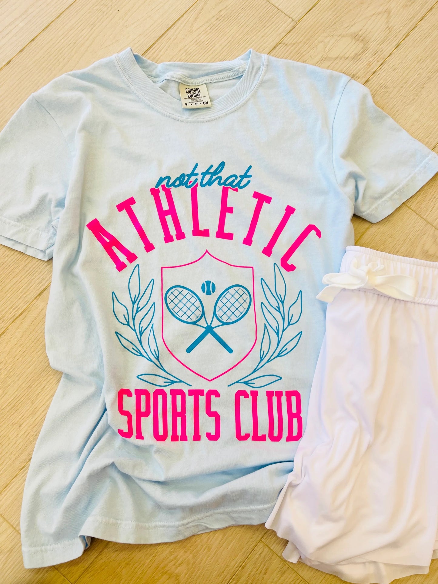 Not That Athletic Sports Club Tee