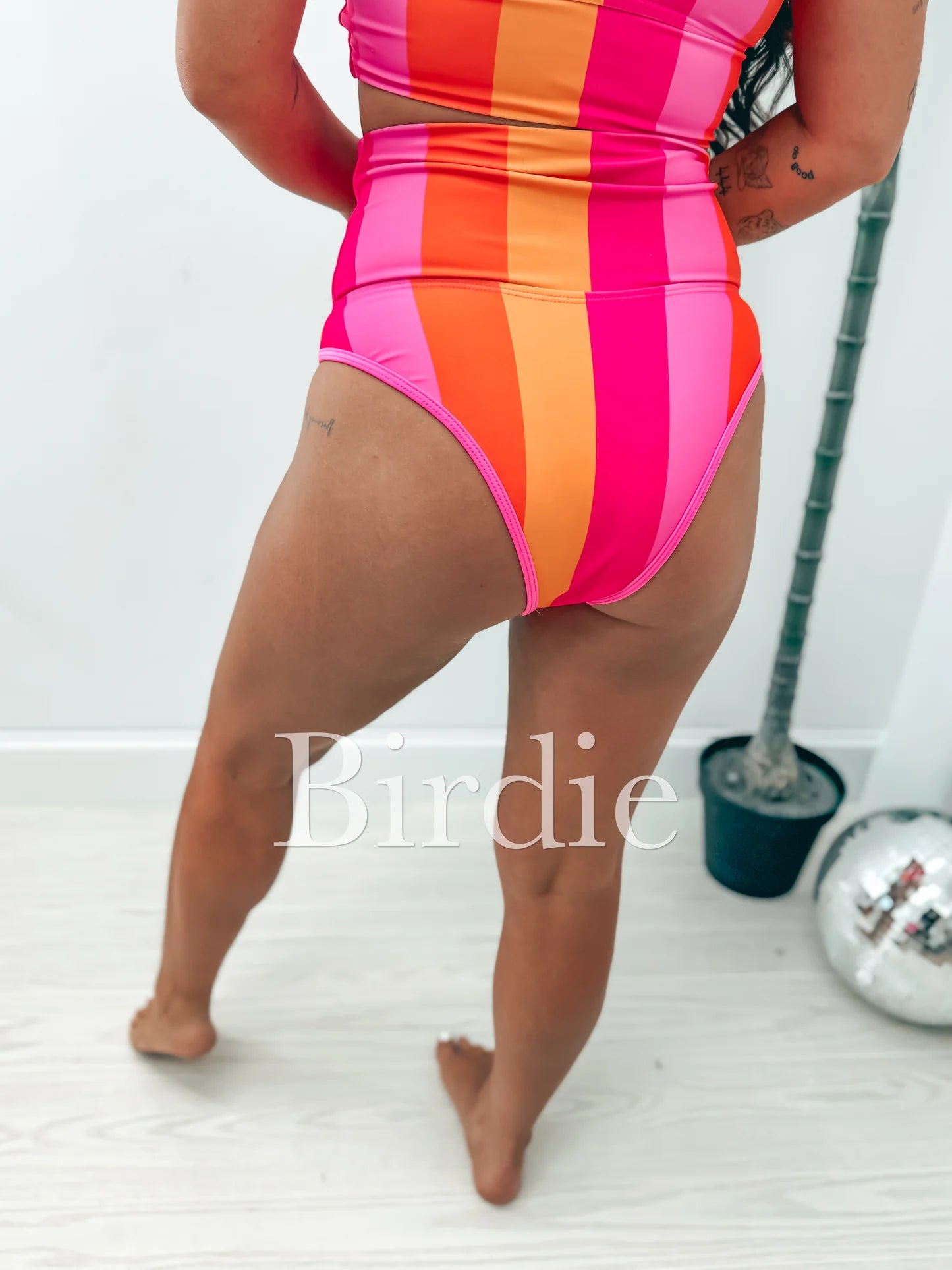 BIRDIE Pink Lemonade Swimsuit Top
