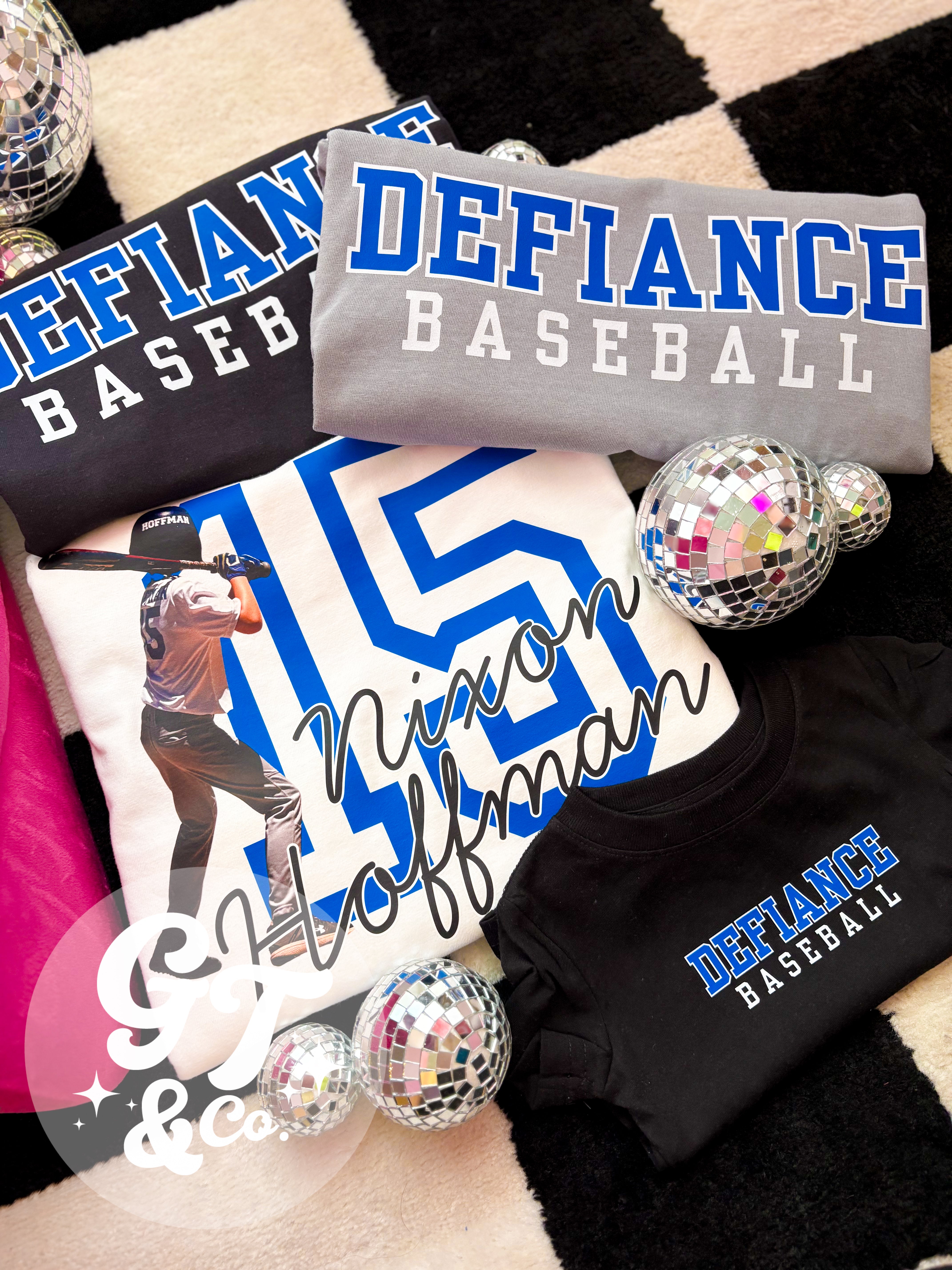 Custom Player Photo Tee – Graphic Tees & Co.
