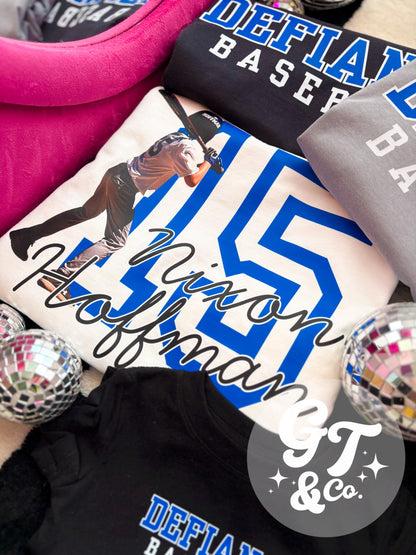 Custom Player Photo Tee