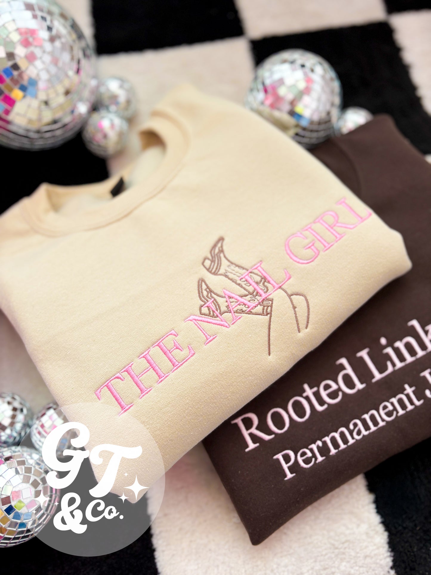 Custom Embroidered Logo Crewneck
