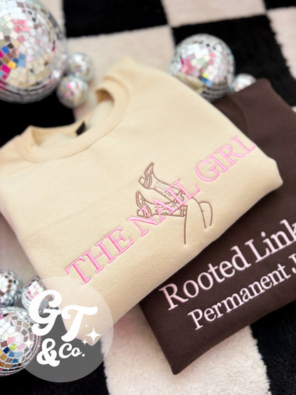 Custom Embroidered Logo Crewneck