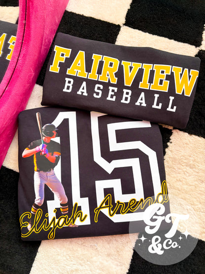 Custom Player Photo Tee