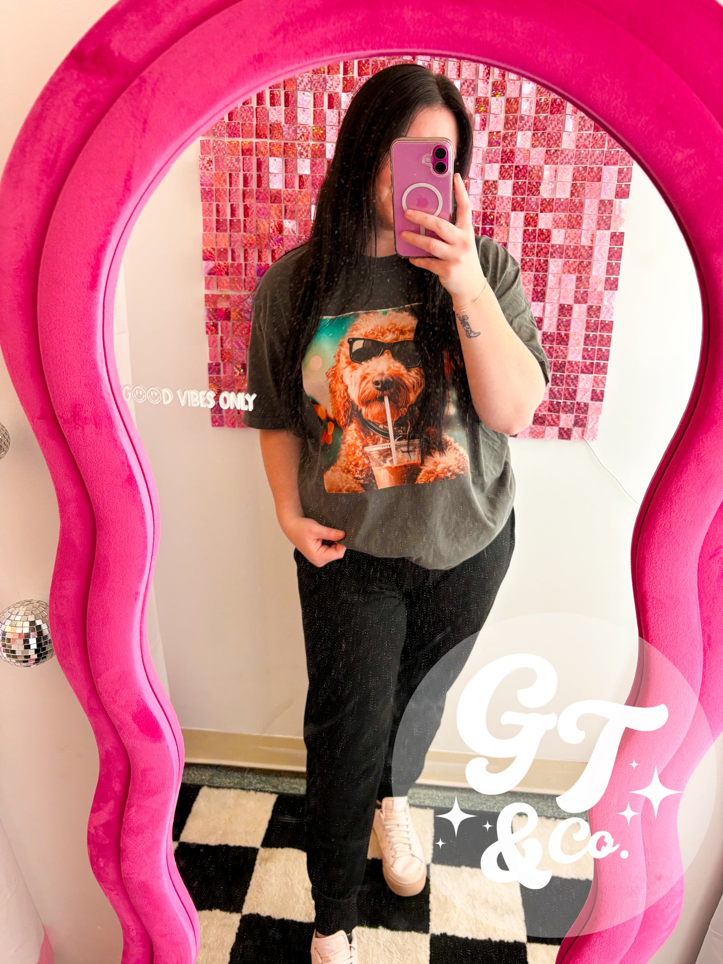 Doodle + Iced Coffee Tee
