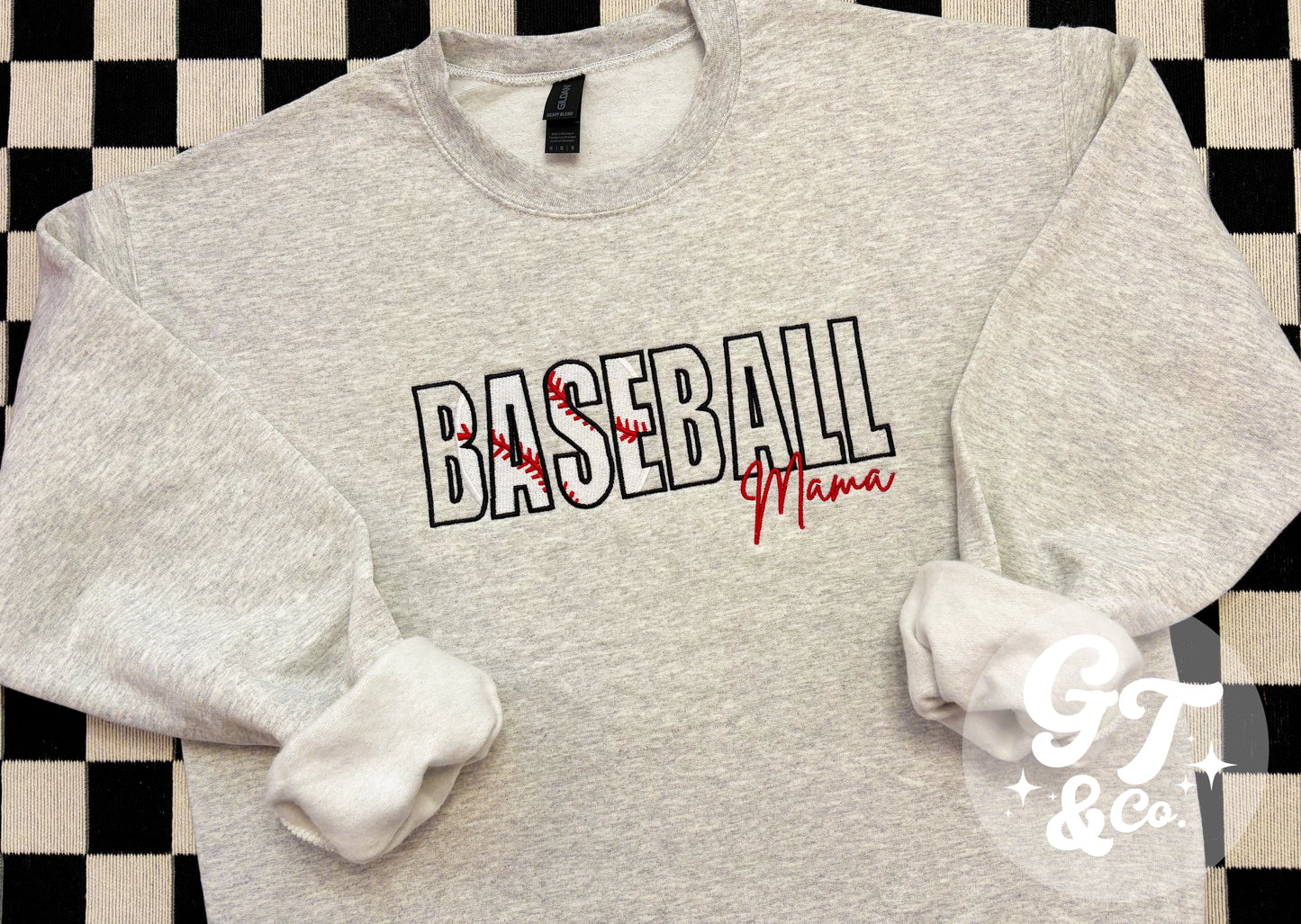 Baseball Mama Crewneck *MADE TO ORDER 10-15 BIZ DAYS*