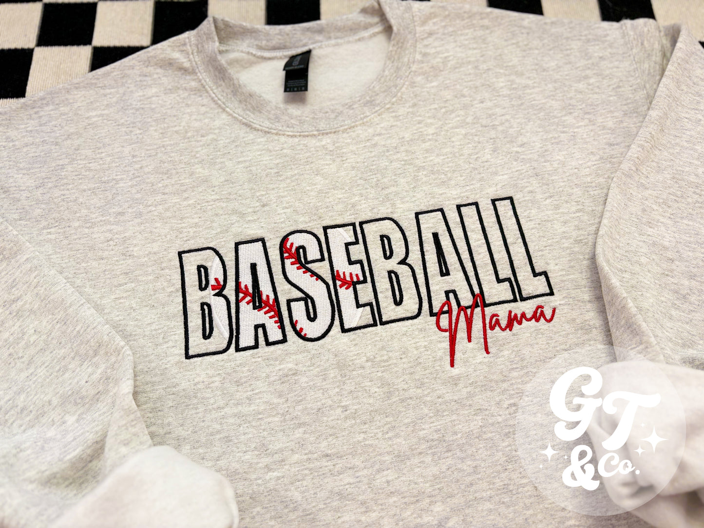 Baseball Mama Crewneck *MADE TO ORDER 10-15 BIZ DAYS*