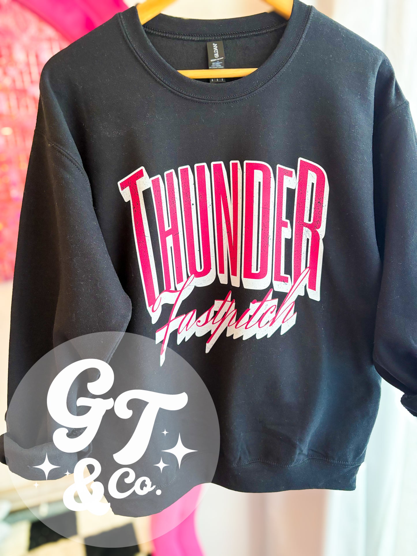 Thunder Fastpitch Vintage Crewneck