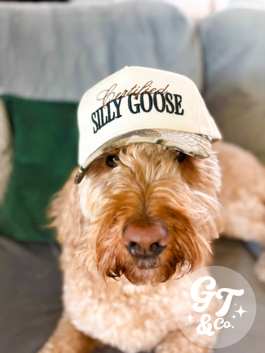 Embroidered Silly Goose Hat *READY TO SHIP 1-3 BIZ DAYS*
