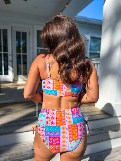 BIRDIE Luna Tie Swimsuit Top