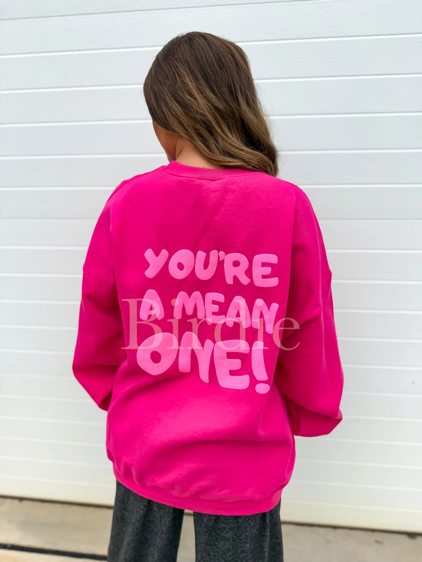 Mean One Printed Crewneck *PRE ORDER*