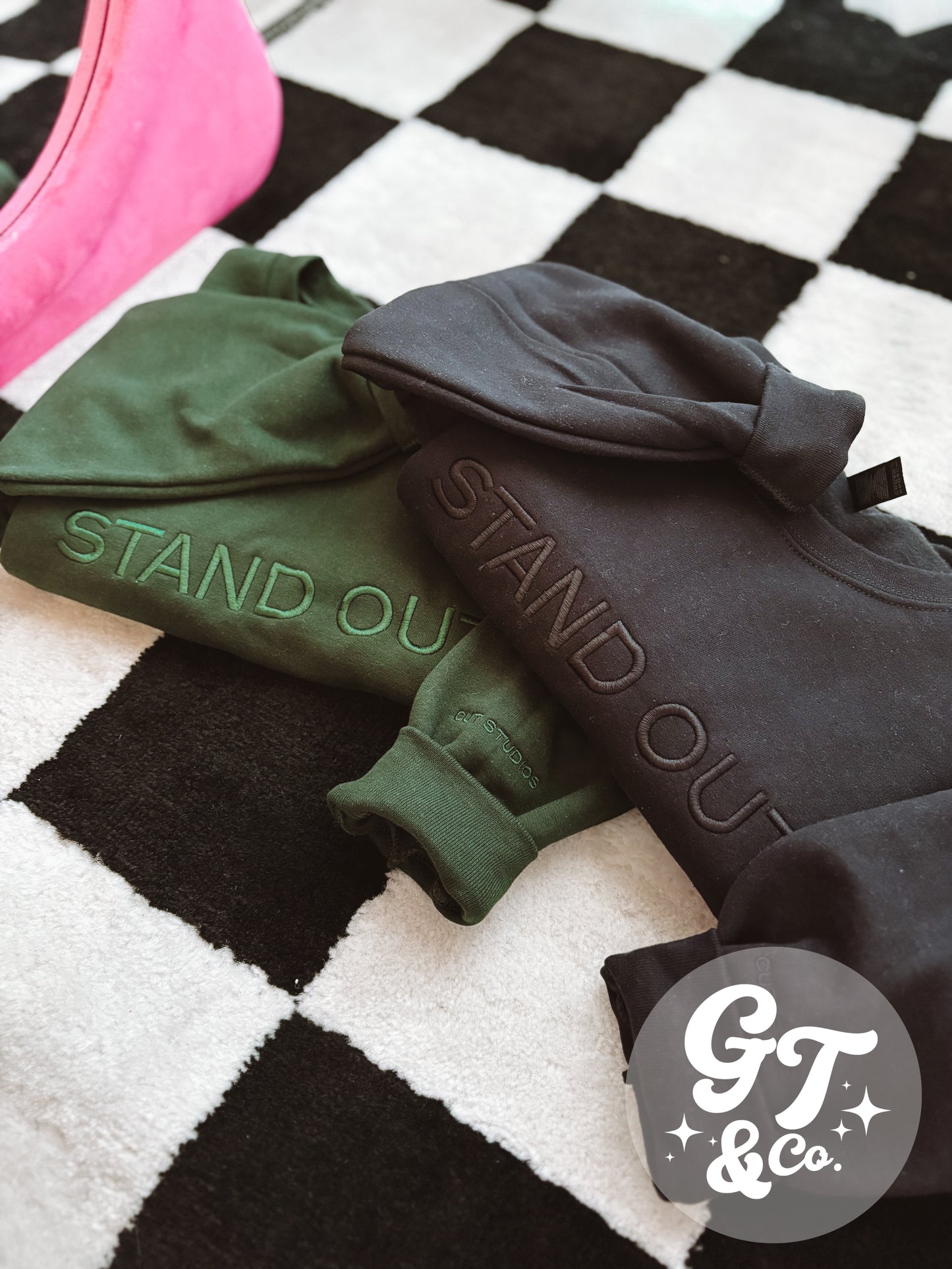 Custom Embroidered Logo Crewneck