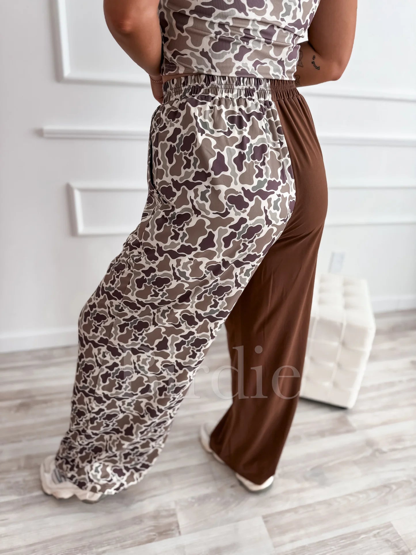 BIRDIE Split Duck Camo Lounge Pants