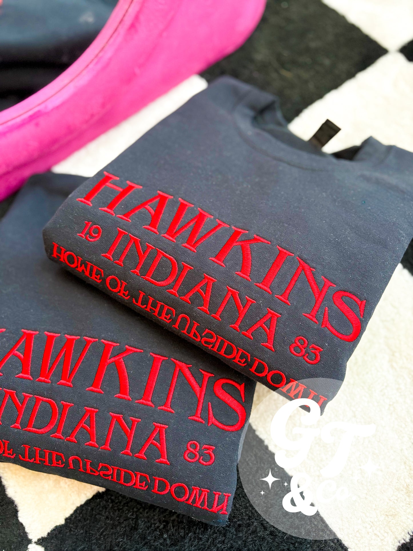 Hawkins Embroidered Crewneck