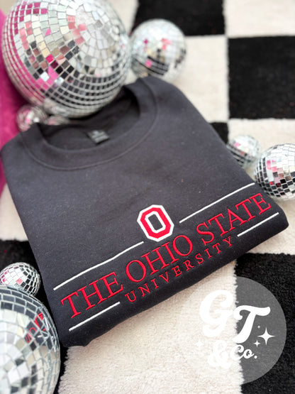 THE OSU Embroidered Crewneck