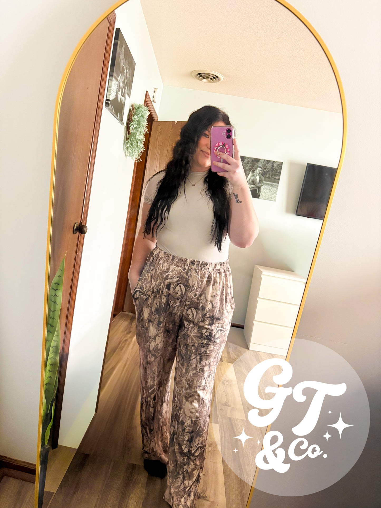 BIRDIE Dark Camo Lounge Pants