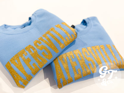 Ayersville Glitter Crewneck