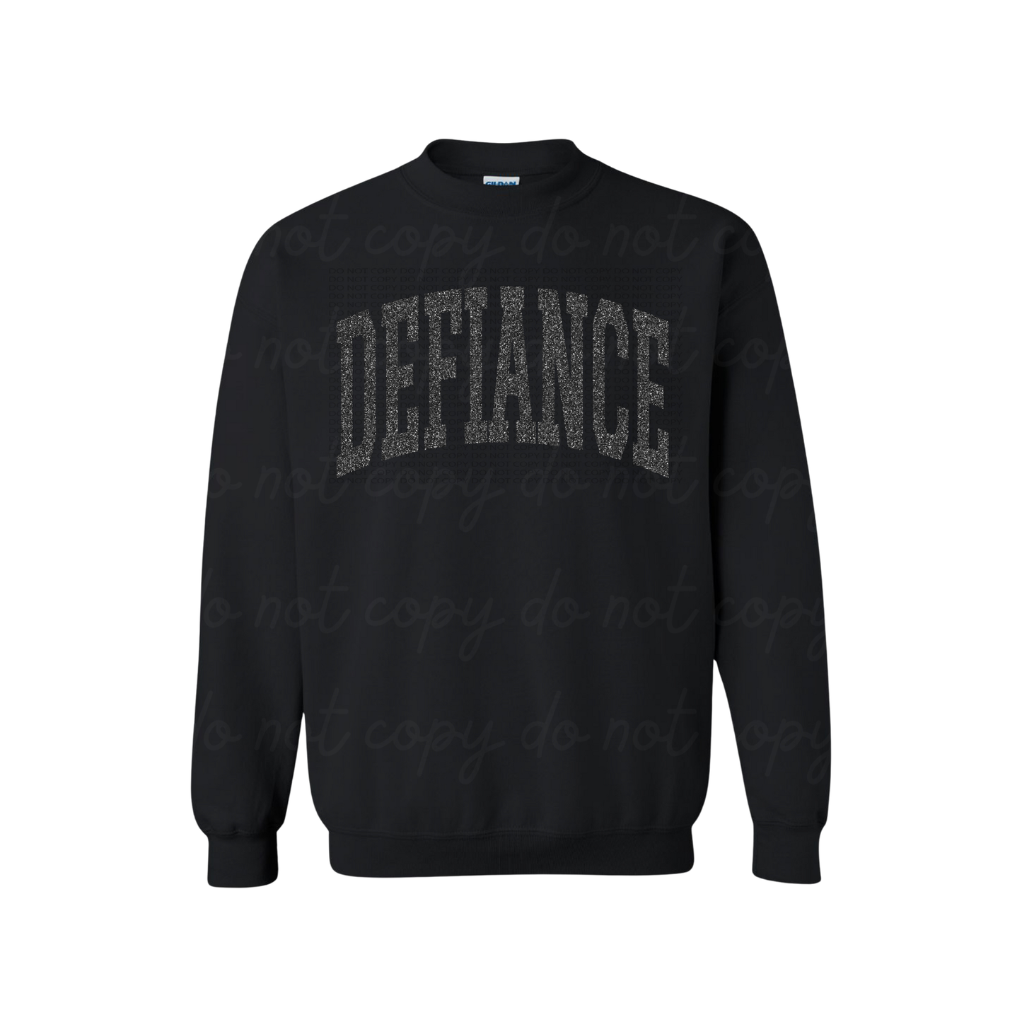 Defiance Glitter Crewneck