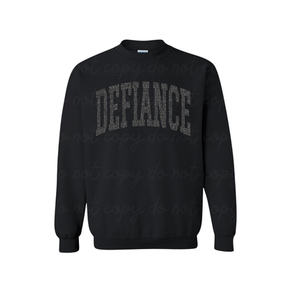 Defiance Glitter Crewneck