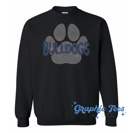 Bulldogs *RHINESTONE* Crewneck *MADE TO ORDER*