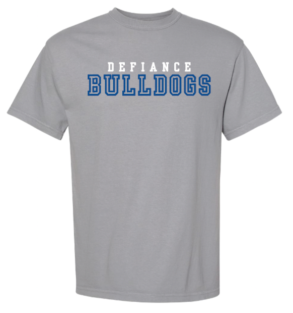 Defiance Bulldogs Puff Ink Tee