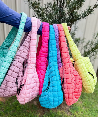 Quilted Puffer Tote Bag *PRE ORDER MID APRIL*