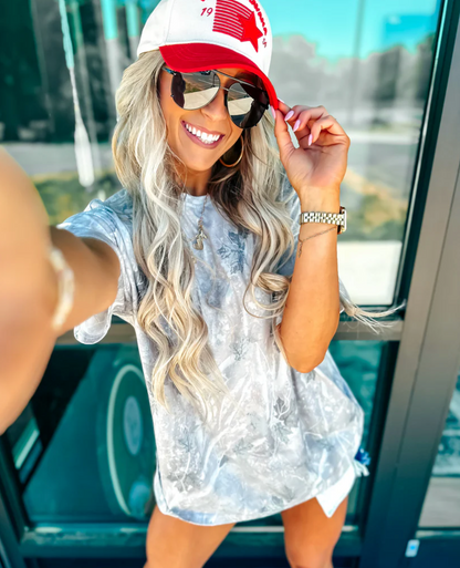 Camo Oversized Tee *READY TO SHIP 1-3 BIZ DAYS*