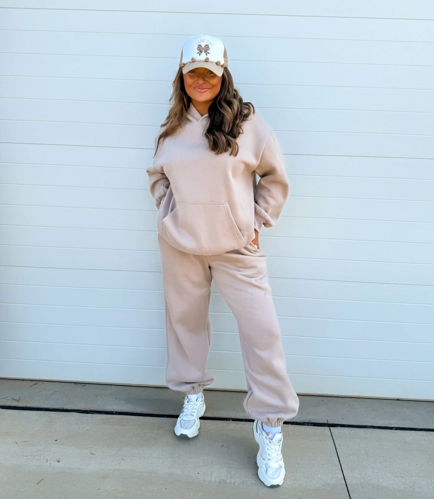 Tan Pullover Hoodie *READY TO SHIP 1-3 BIZ DAYS*
