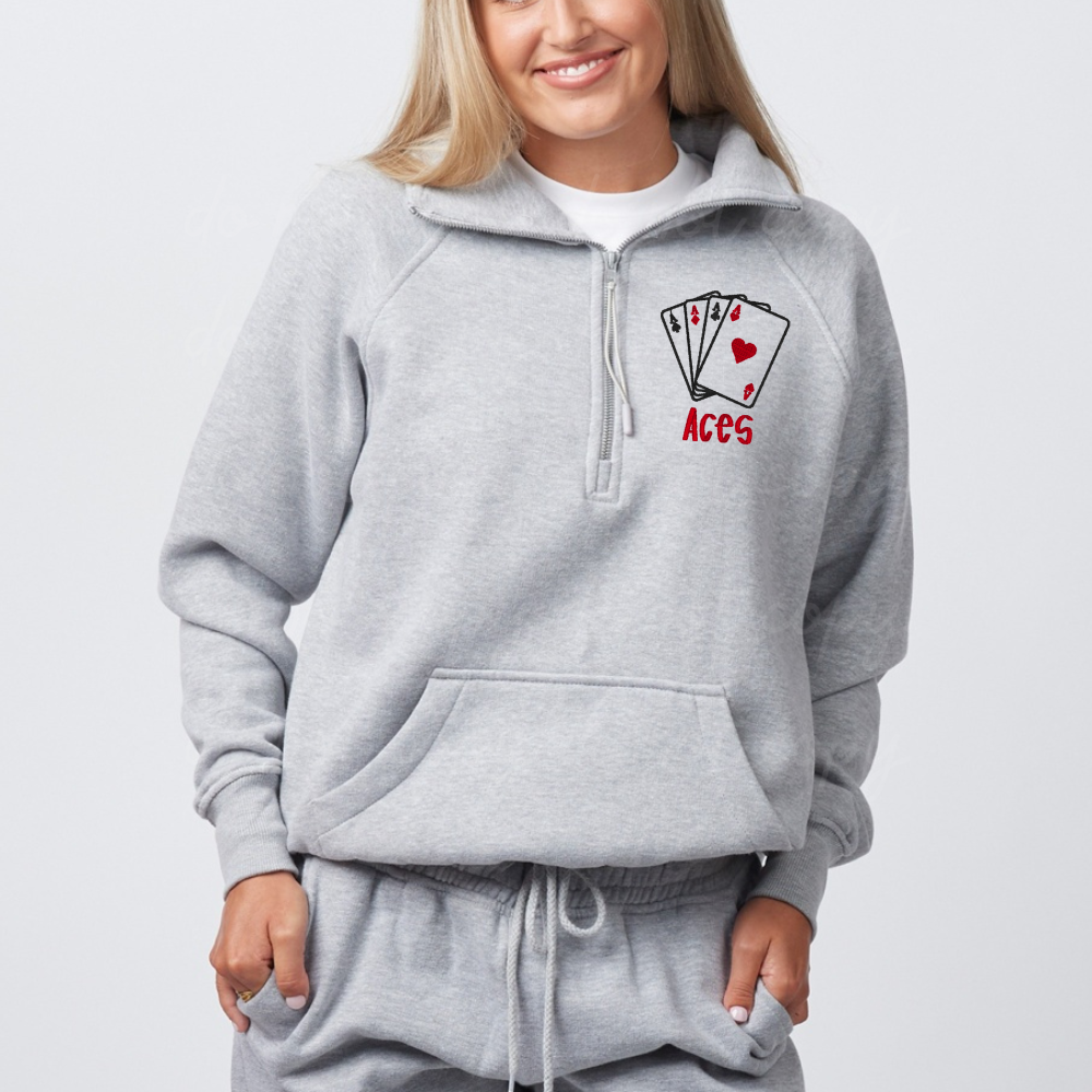 Mascot Embroidered Scuba Pullover