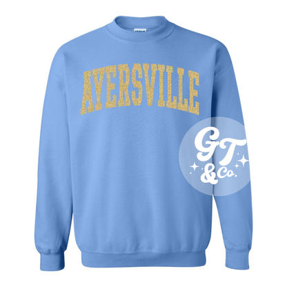 Ayersville Glitter Crewneck