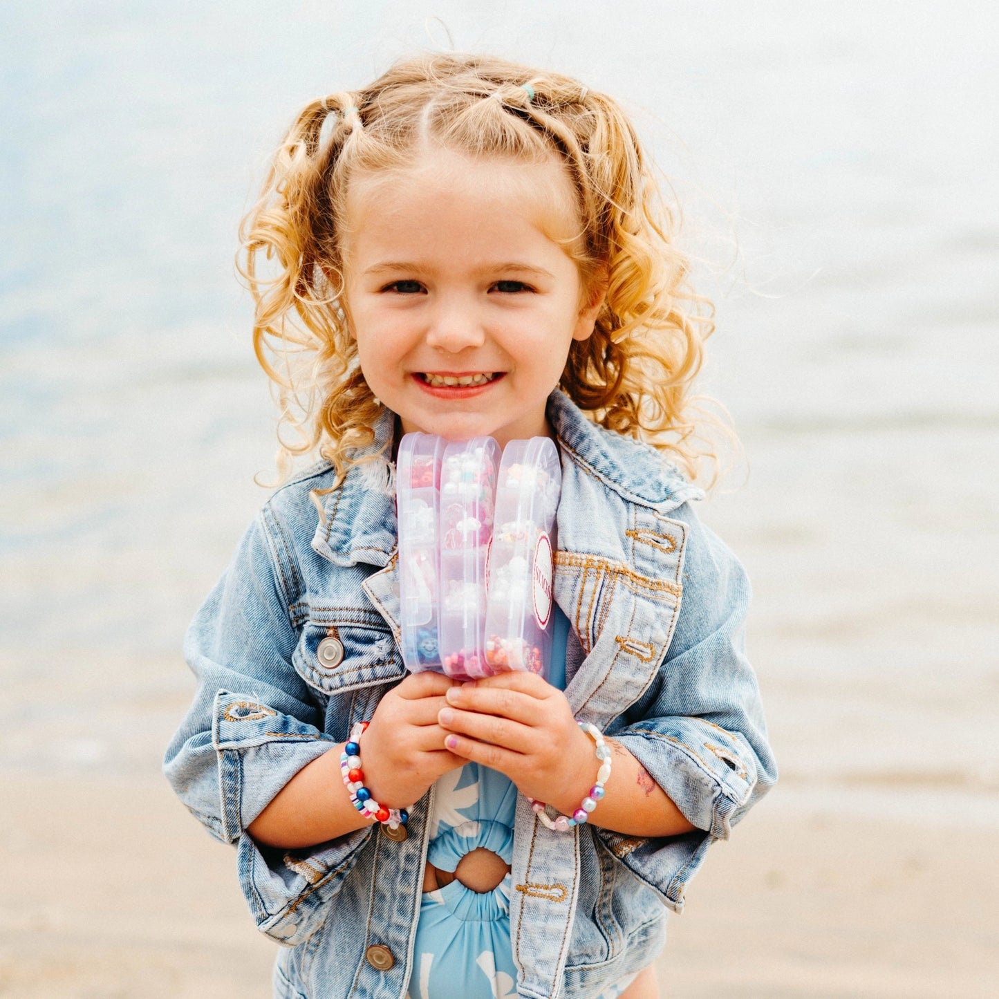 Rainbow Swirl DIY Stack Bracelet Kit