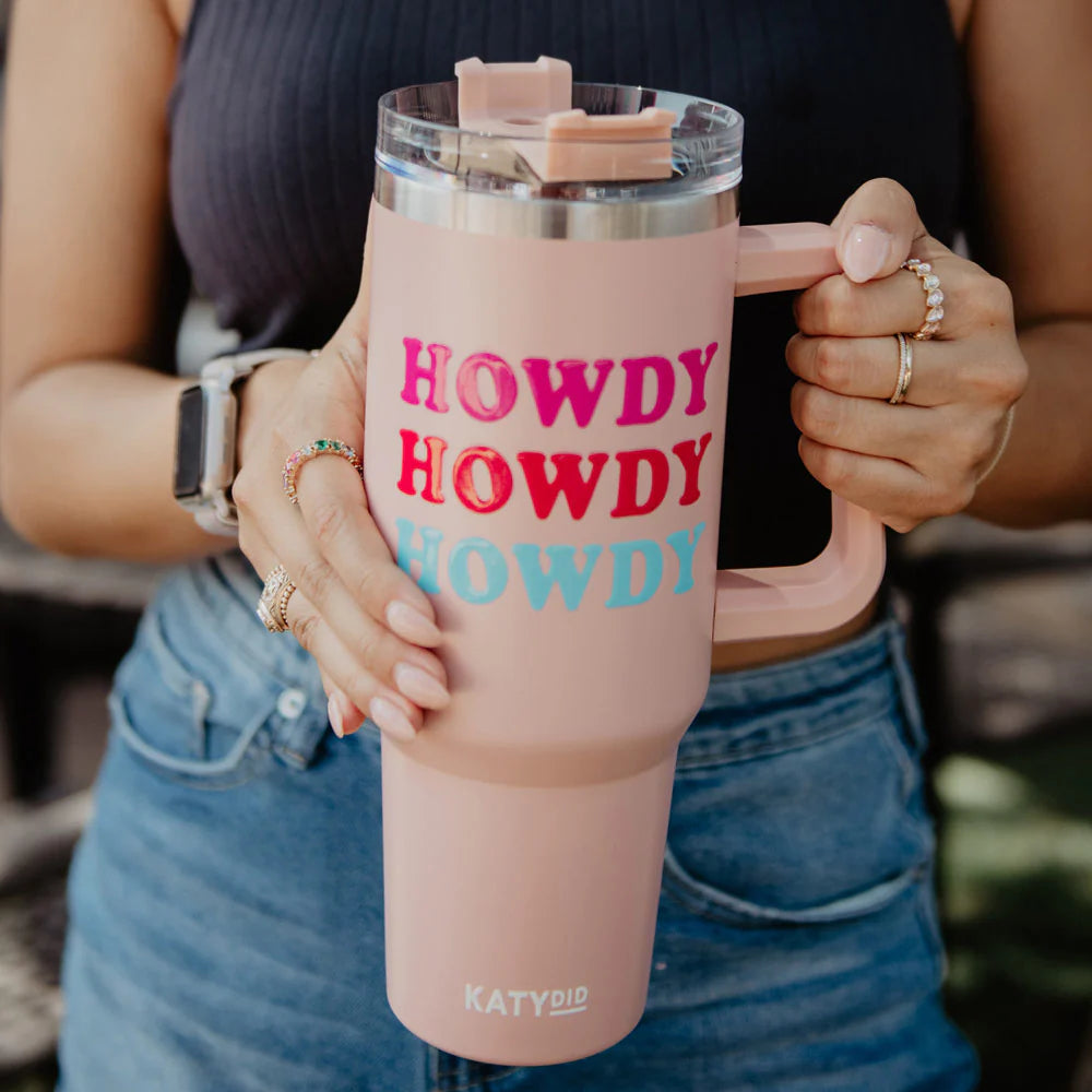 Howdy 40oz Tumbler *HAND WASHING RECOMMENDED*