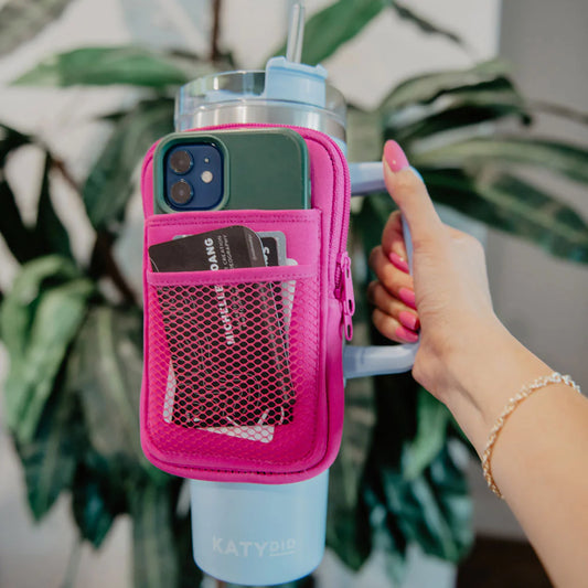 Hot Pink Tumbler Belt Bag