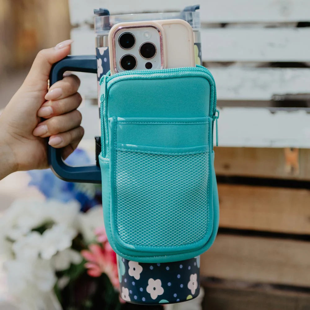 Teal Tumbler Belt Bag