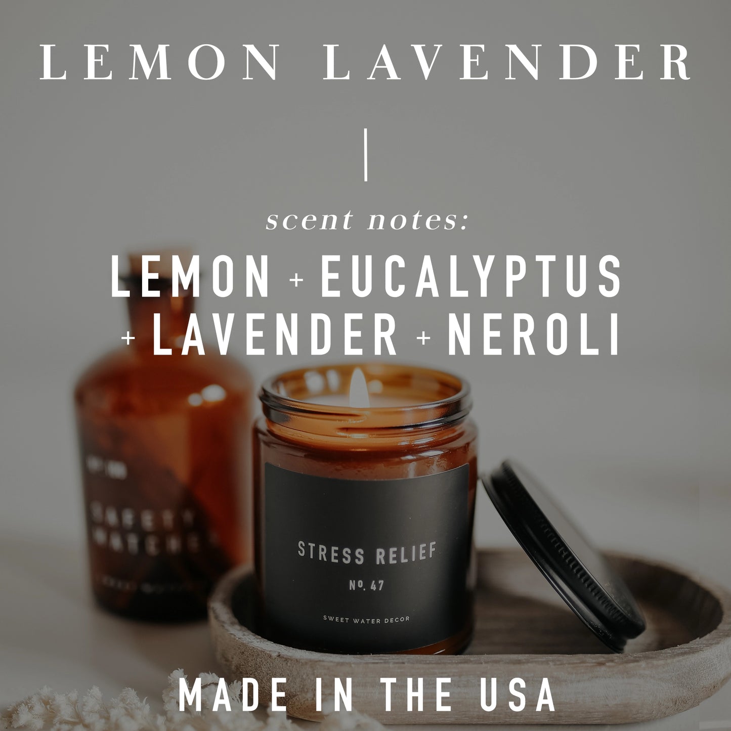Lemon Lavendar Soy Candle
