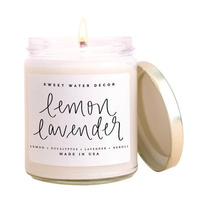 Lemon Lavendar Soy Candle