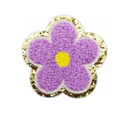 Retro Daisy Chenille Patches